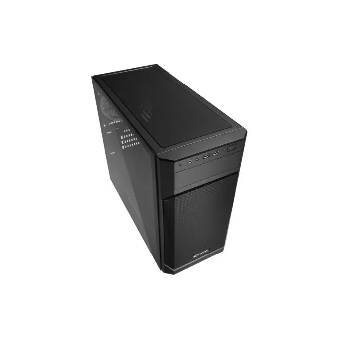 Sharkoon V1000 RGB - Mini Micro-ATX Case - Black, RGB Fans, 240mm Front Radiator — image 3
