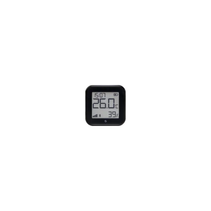 Shelly Plug & Play 'H&T Gen. 3 Matte Black' Temperatur- & Feuchtigkeitssensor WLAN BT USB-C Batterie — image 1