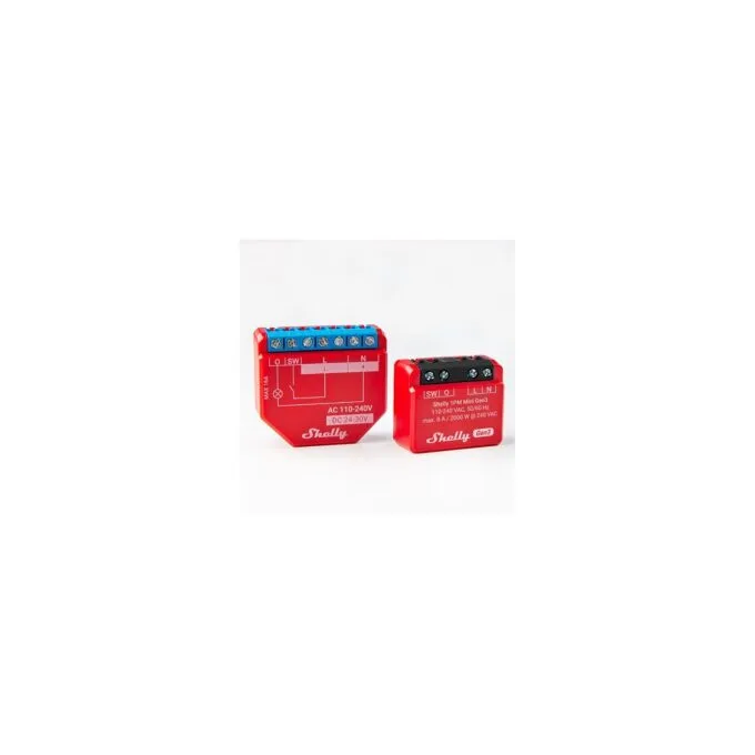 Shelly Relais '1PM Mini Gen. 3' WLAN BT Messfunktion max 8A 1 Kanal Unterputz — image 4