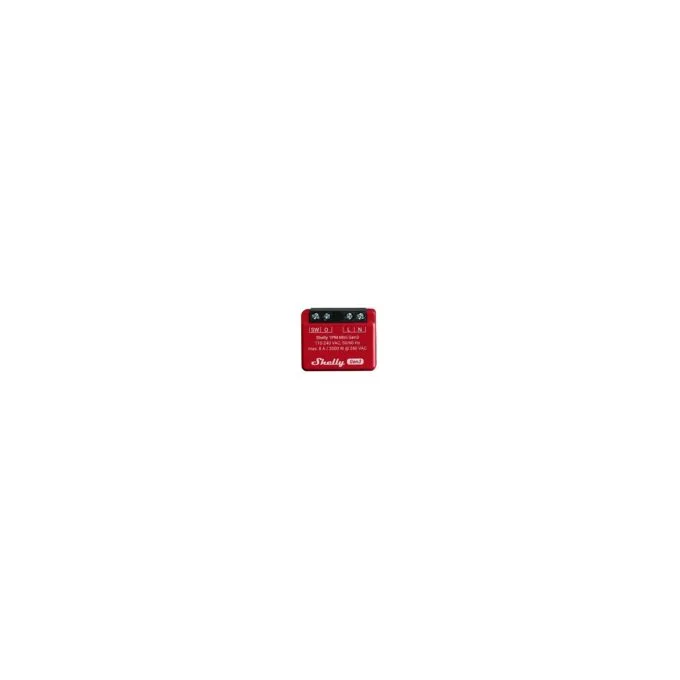 Shelly Relais '1PM Mini Gen. 3' WLAN BT Messfunktion max 8A 1 Kanal Unterputz — image 1