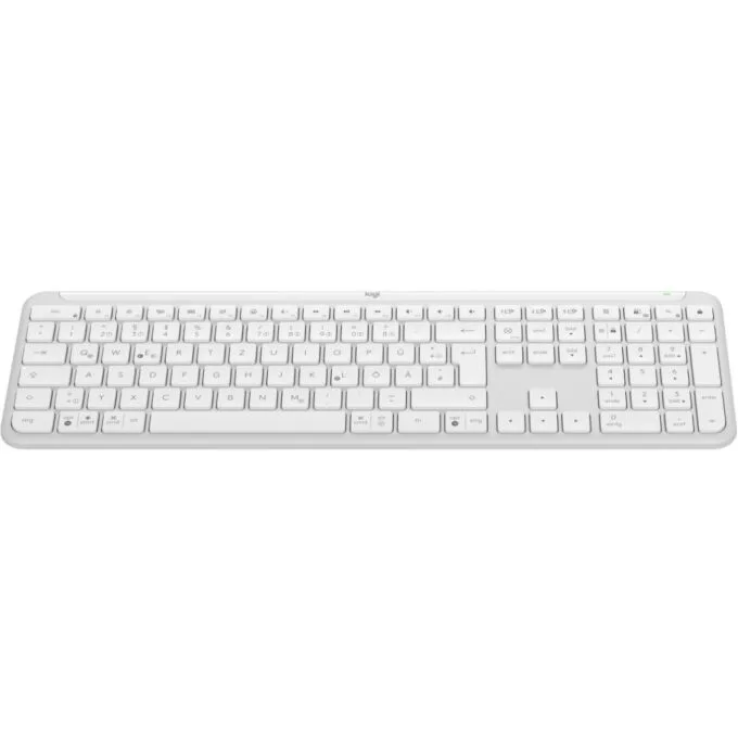 SIGNATURE SLIM WIRELESS K950 - K950 - White, Full-size (100%), 2.4 GHz + Bluetooth, Scissor key switch — image 3