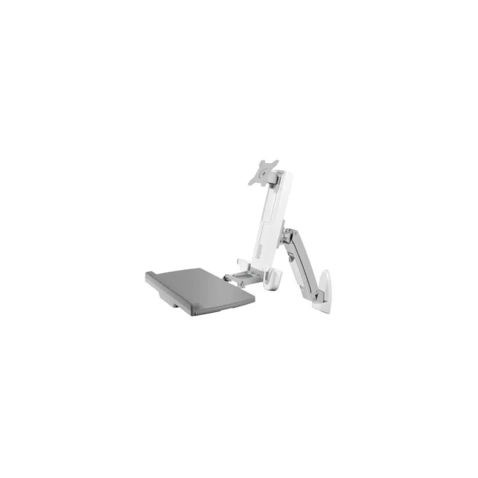 Sit-Stand Workstation with Wall Mount for Monitor up to 24" ICY BOX — image 5