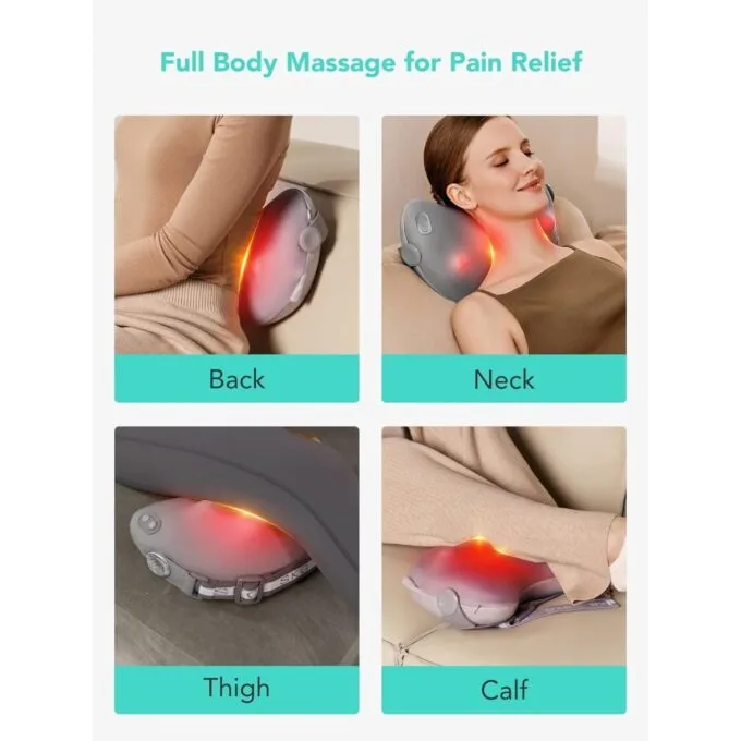 SKG Back-Waist-Neck Wireless Massager with Heat - T1-2 Pro - Back-Waist-Neck Wireless Massager with Heat — image 6