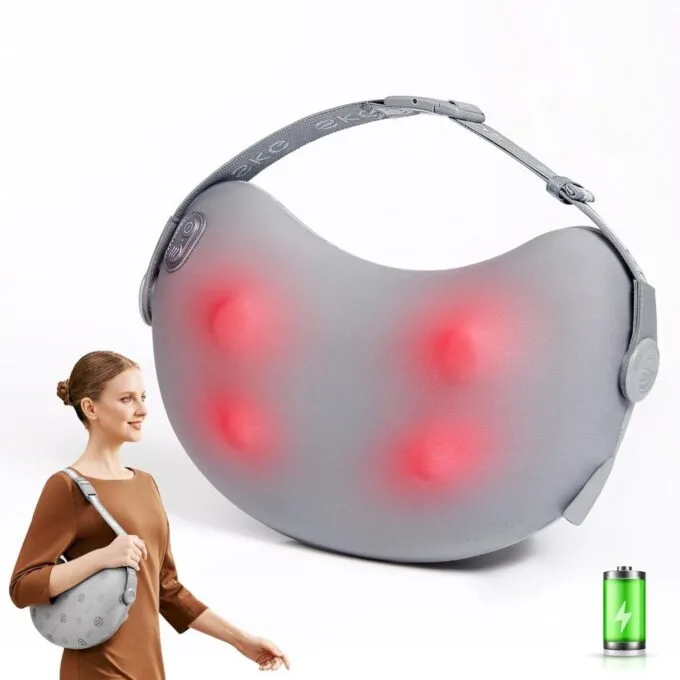 SKG Back-Waist-Neck Wireless Massager with Heat - T1-2 Pro - Back-Waist-Neck Wireless Massager with Heat — image 1