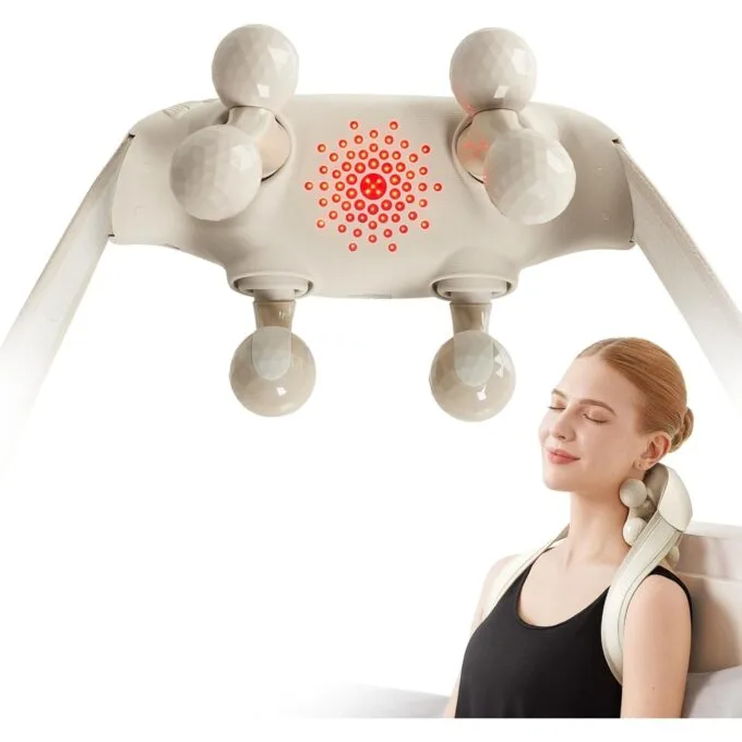 SKG Neck & Shoulder Massager - H7-Ultra - with White Massage Heads — image 1