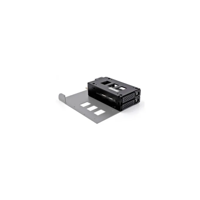 Slim Bay removable frame - for 2 x 2.5′′ U.2 NVMe SSD, drive enclosure — image 3
