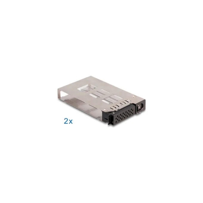 Slim Bay removable frame - for 2 x 2.5′′ U.2 NVMe SSD, drive enclosure — image 5