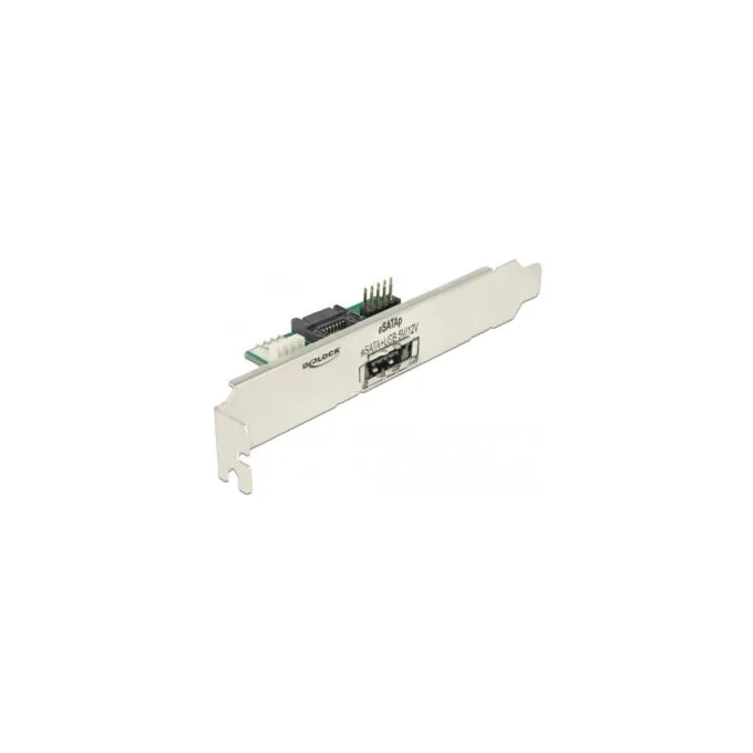 Slotblech 1 x eSATApd 5 V 12 V, Slotblende — image 1
