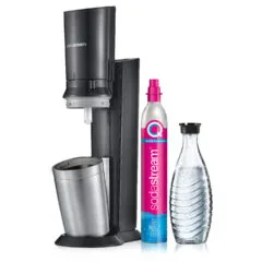 SodaStream Crystal 3.0 Titan inkl. 1 Glaskaraffe