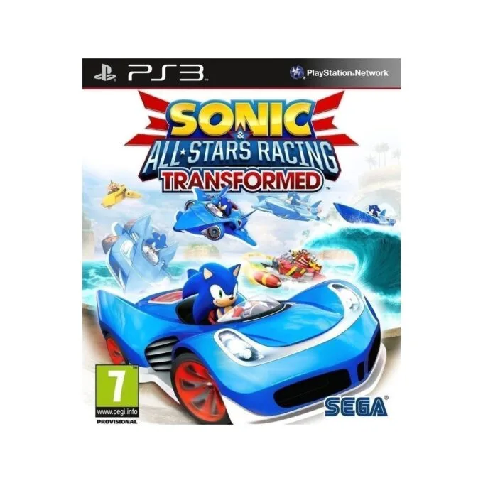 SONIC ALL-STARS RACING TRANSFORMED - PS3 — image 1