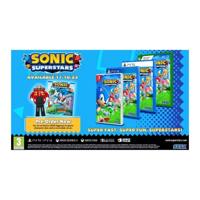Sonic Superstars Switch - Nintendo Switch - High-speed 2D/3D Sonic action — image 3