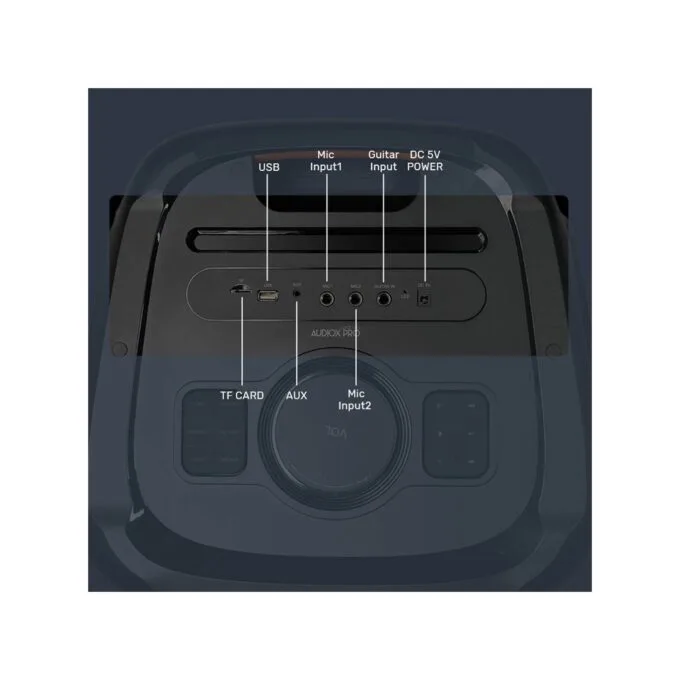 SonicGear 2 x 12'' Portable Karaoke Speaker - AudioXPro1200HD - 2 x Wireless Microphones — image 14