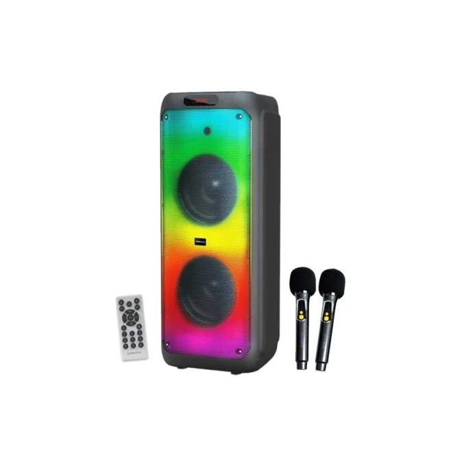 SonicGear 2 x 12'' Portable Karaoke Speaker - AudioXPro1200HD - 2 x Wireless Microphones — image 1