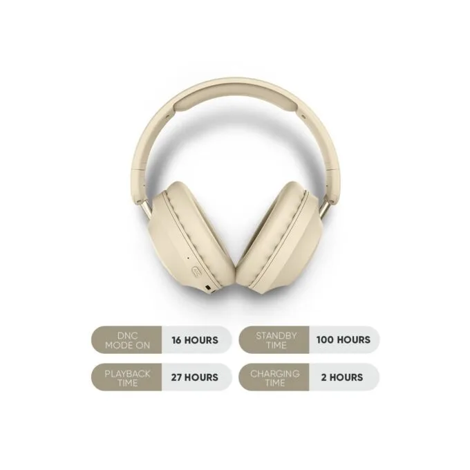 SonicGear Headphones Bluetooth AIRPHONE - DNC3000 - Champagne Gold — image 4