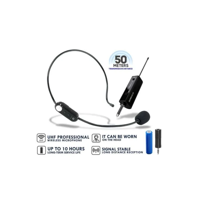 SonicGear Headset - WMH 100 UL - Wireless Headset Microphone — image 2