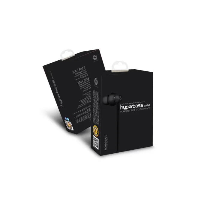 Sonicgear HYPERBASS BUDS Earphones - Gun Metal Black — image 8