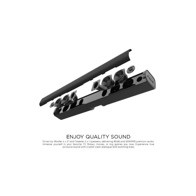 SonicGear Maverick 100W HiFi DSP Soundbar BT-USB-HDMI - STUDIOBAR 500HD - Maverick 100W HiFi DSP Soundbar BT-USB-HDMI — image 5