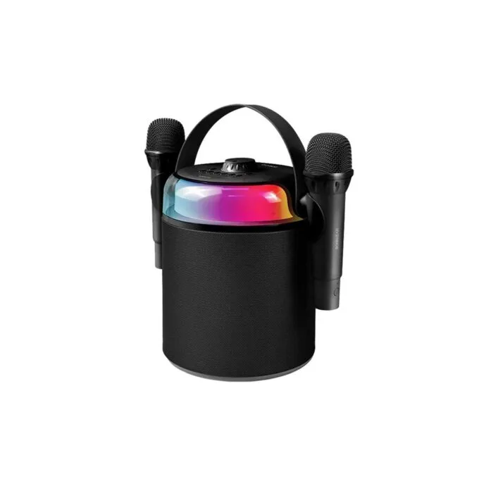 "SonicGear Portable Karaoke Kids Speaker BT Wireless Dual Mics iOX - K800 - Black" — image 1