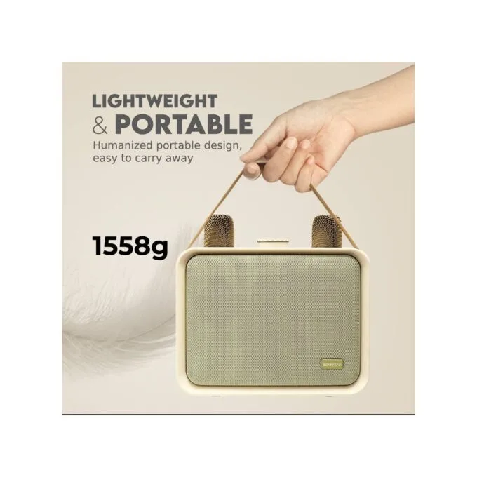 SonicGear Portable Speaker - K600 - SonicGear Portable Speaker BT Wireless Dual Mics iOX Souffle — image 6