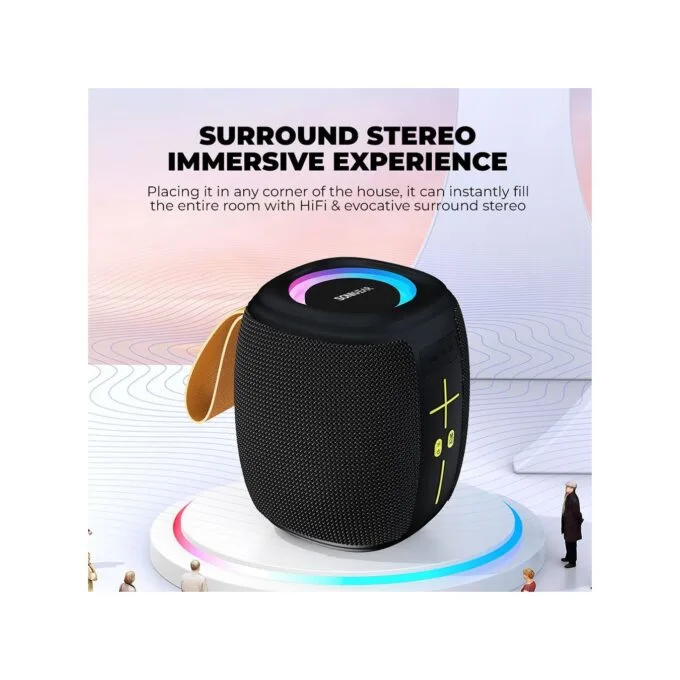 SonicGear Portable Speaker - SONICGO! 5 - TWS BT USB FM RGB Atlantic Blue — image 7