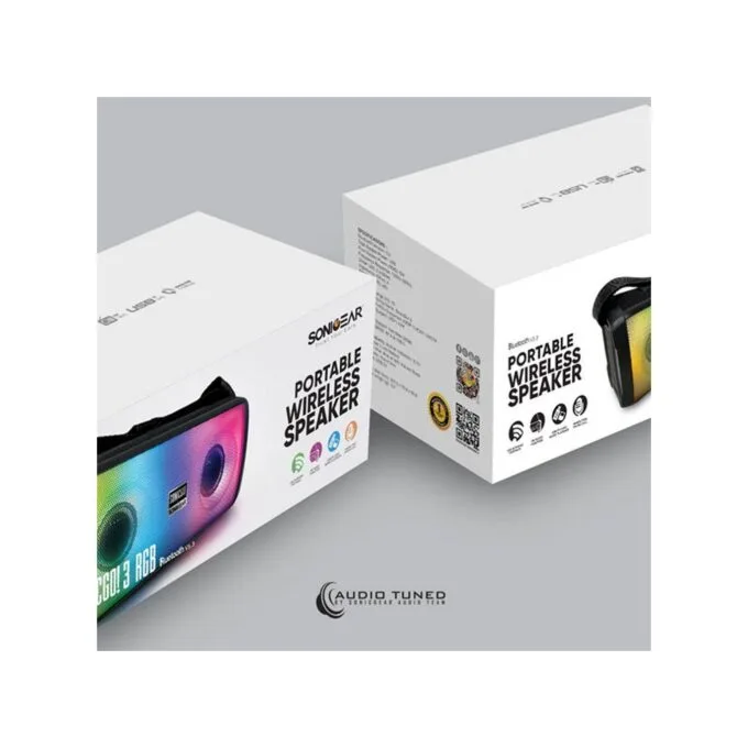 SonicGear - SONICGO!3 - RGB Portable Bluetooth Speaker with FM Radio & USB — image 12