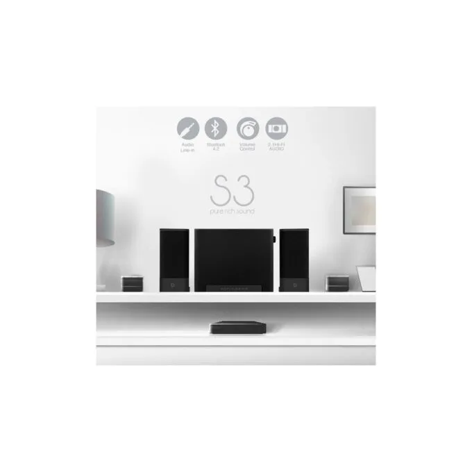 SonicGear Speakers - Space3 - 2.1 Hi-Fi BT USB FM Speakers 40W — image 6