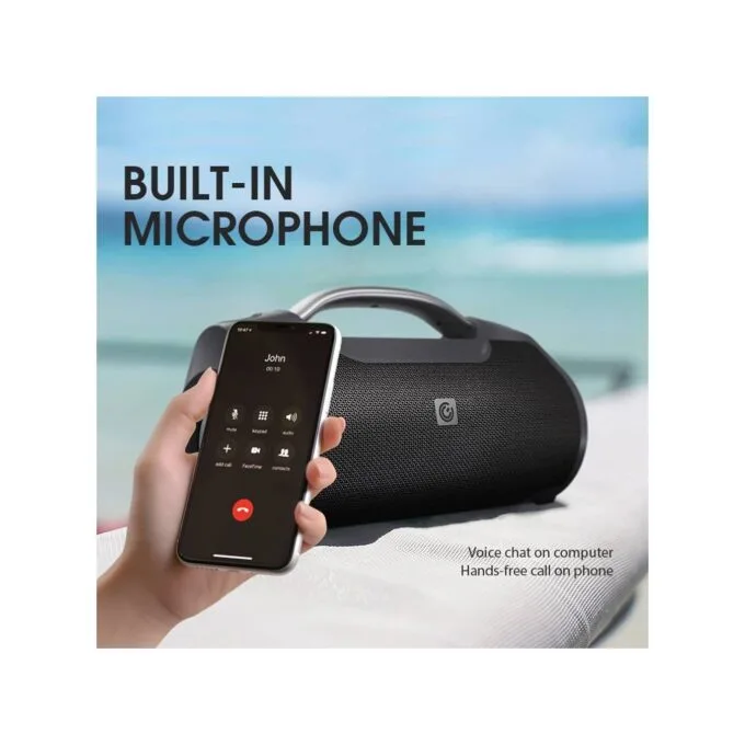 SonicGear StudioBeats III Powerful 120W Portable IPx6 Waterproof Speaker with Bluetooth, USB Large Battery, Microphon... — image 7