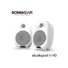 SonicGear StudioPod - V-HD 2.0 - 80W Active Bluetooth Speakers Optical Input & Remote Control