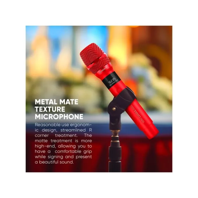 SonicGear WM2200UL - DUAL Gray 2 x Wireless 2.4GHz Rechargeable Microphone Handsets with LED Display — image 9