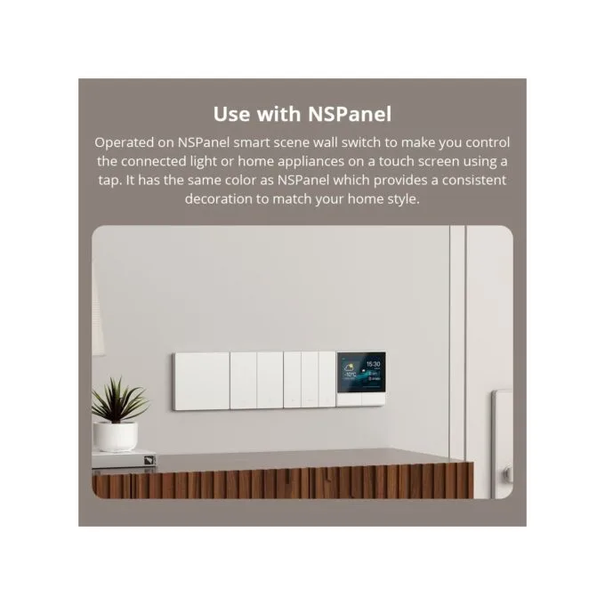 Sonoff Matter WiFi Smart Wall Mechanical Switch - M5 - 3-Button White — image 12