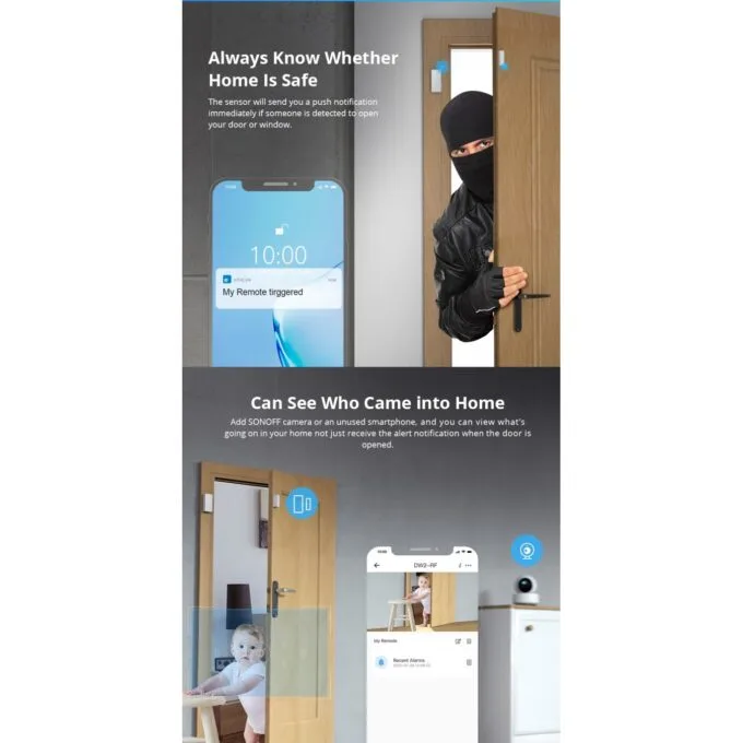 Sonoff RF Door & Window Alarm Sensor - DW2 - RF — image 4
