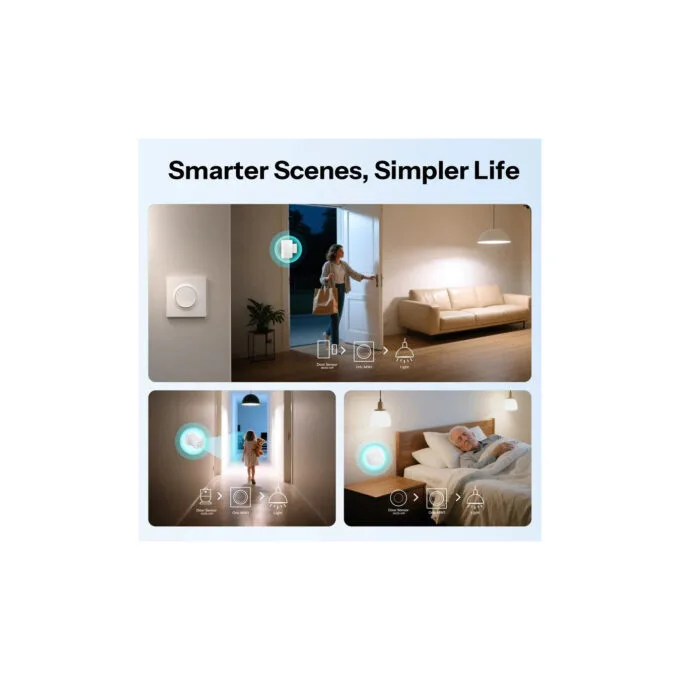 Sonoff Smart Wall Mechanical Switch 1-Button White With Matter — image 5