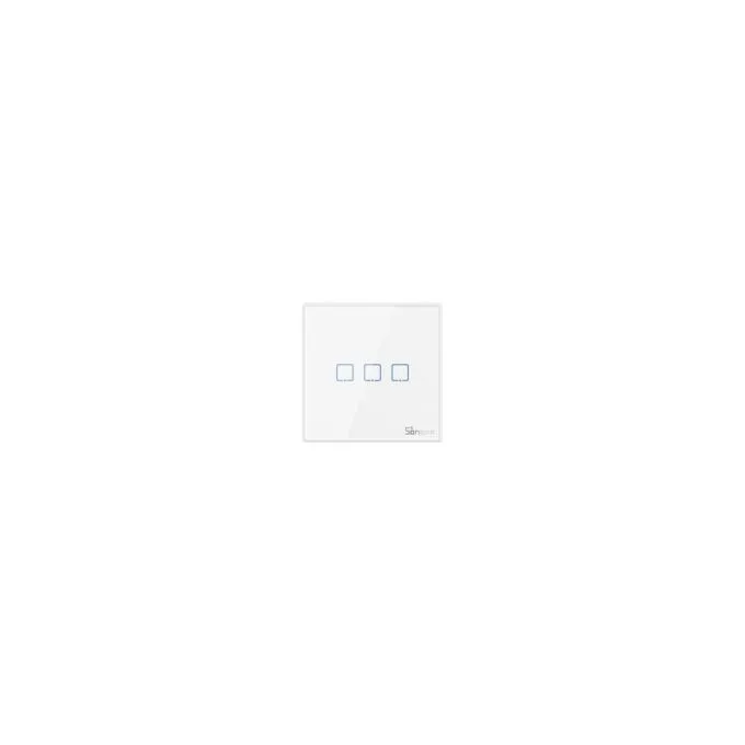 Sonoff Smart Wall Touch Switch White - T2EU3C-RF - 433MHz remote controller — image 1