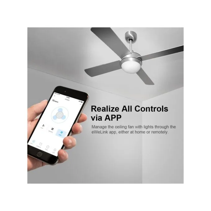Sonoff WiFi Smart Ceiling Fan-Light Controller - IFAN04 - 3A — image 3