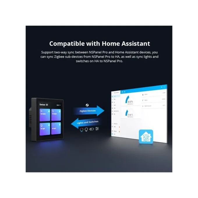Sonoff Wifi Smart NS Panel Pro - Full Touch Display White — image 12