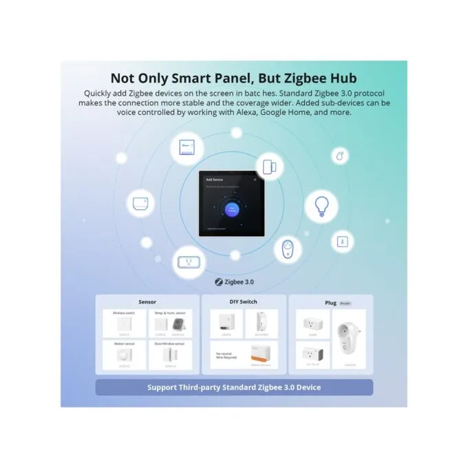 Sonoff Wifi Smart NS Panel Pro - Full Touch Display White — image 7