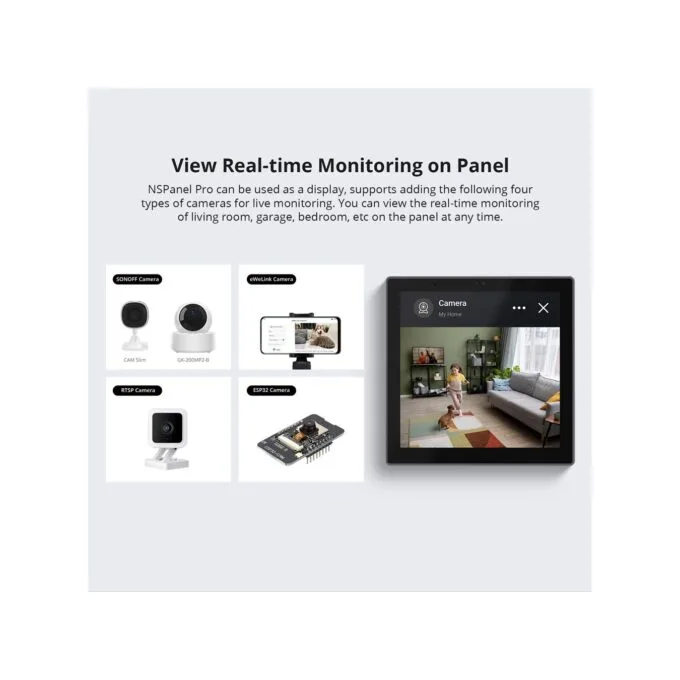 Sonoff Wifi Smart NS Panel Pro - Full Touch Display White — image 9