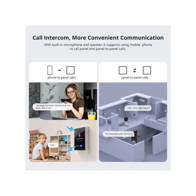 Sonoff Wifi Smart NS Panel Pro - Full Touch Display White — image 10