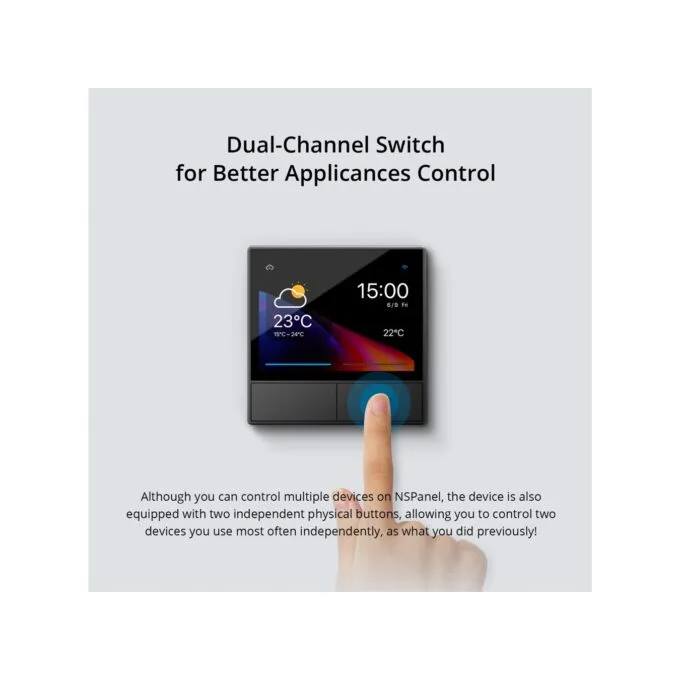 Sonoff WiFi Smart NS Panel - Touch screen, White — image 15