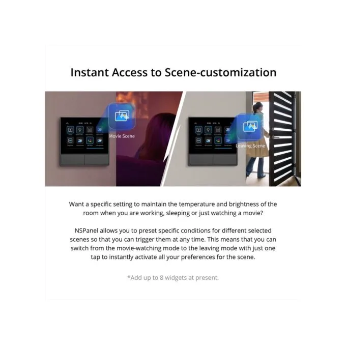 Sonoff WiFi Smart NS Panel - Touch screen, White — image 19