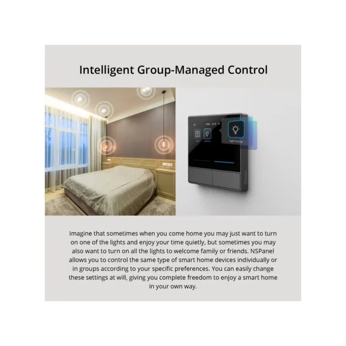 Sonoff WiFi Smart NS Panel - Touch screen, White — image 20