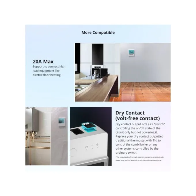 Sonoff WiFi Smart Switch TH Elite Smart Temperature and Humidity Monitoring - THR320D - 20A — image 7