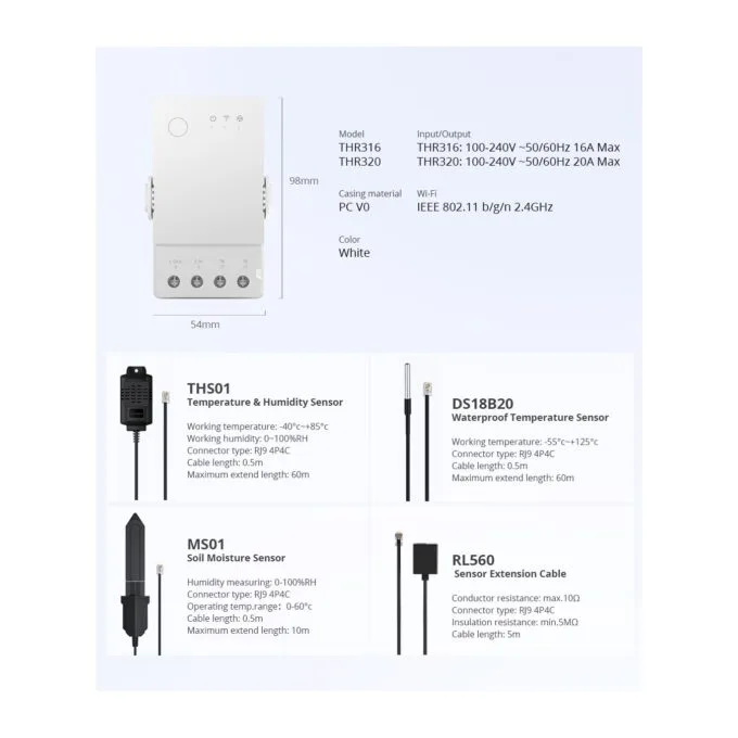 Sonoff WiFi Smart Switch TH Origin - THR316 - 16A — image 16