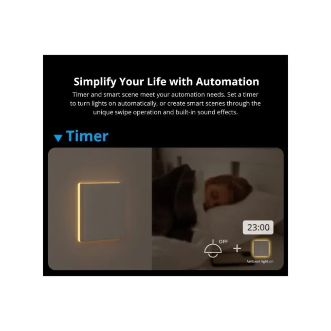 Sonoff WiFi Smart Wall Touch Switch - T51C - 1-Button White — image 10