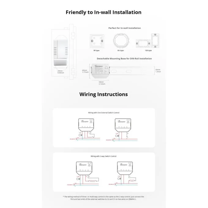 Sonoff Zigbee 3.0 Smart Switch - ZBMINI-L - Zigbee 3.0 — image 14