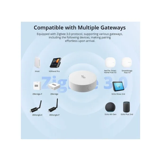 SONOFF Zigbee Smart Temperature Humidity Sensor - SNZB-02P - Zigbee Smart Temperature Humidity Sensor — image 9