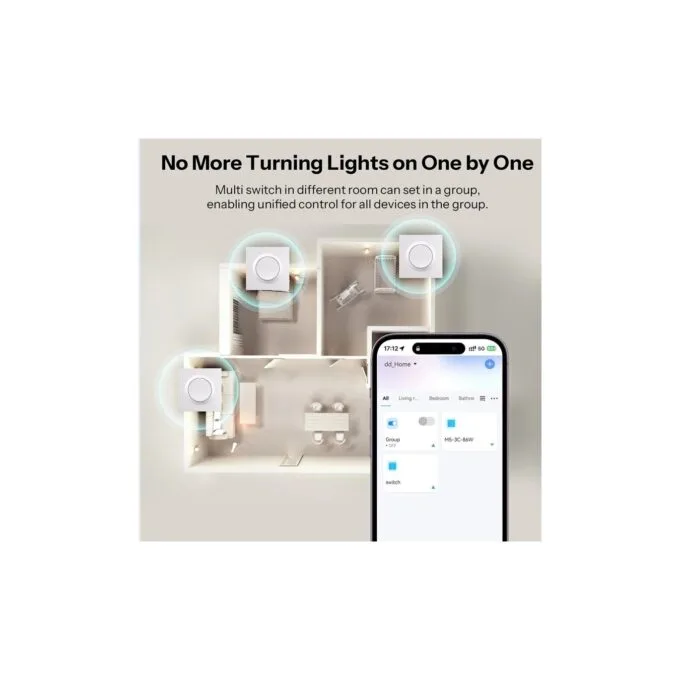 Sonoff Zigbee Smart Wall Mechanical Switch - 1-Button White — image 4