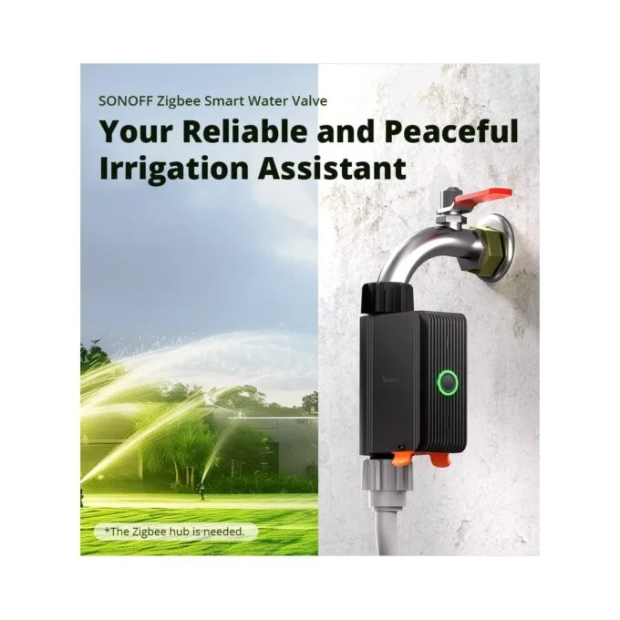 Sonoff ZigBee Smart Water Valve - SWV-BSP - irrigation System — image 2
