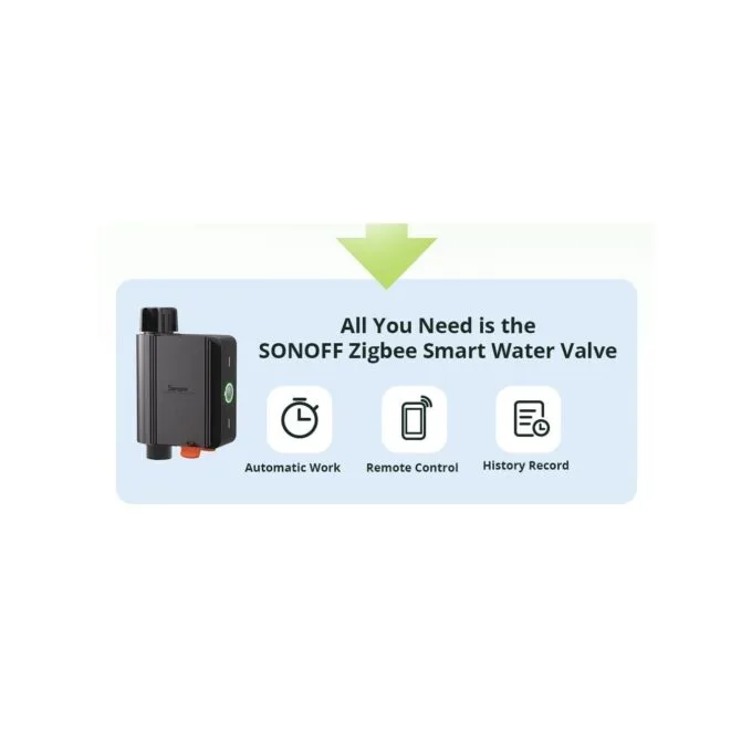 Sonoff ZigBee Smart Water Valve - SWV-BSP - irrigation System — image 6