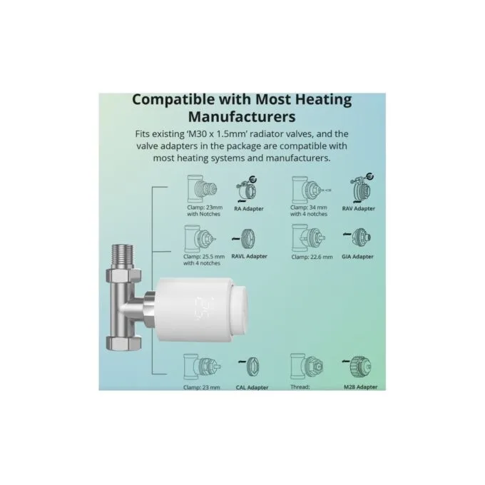 Sonoff ZigBee Thermostatic Radiator Valve - ZigBee — image 11